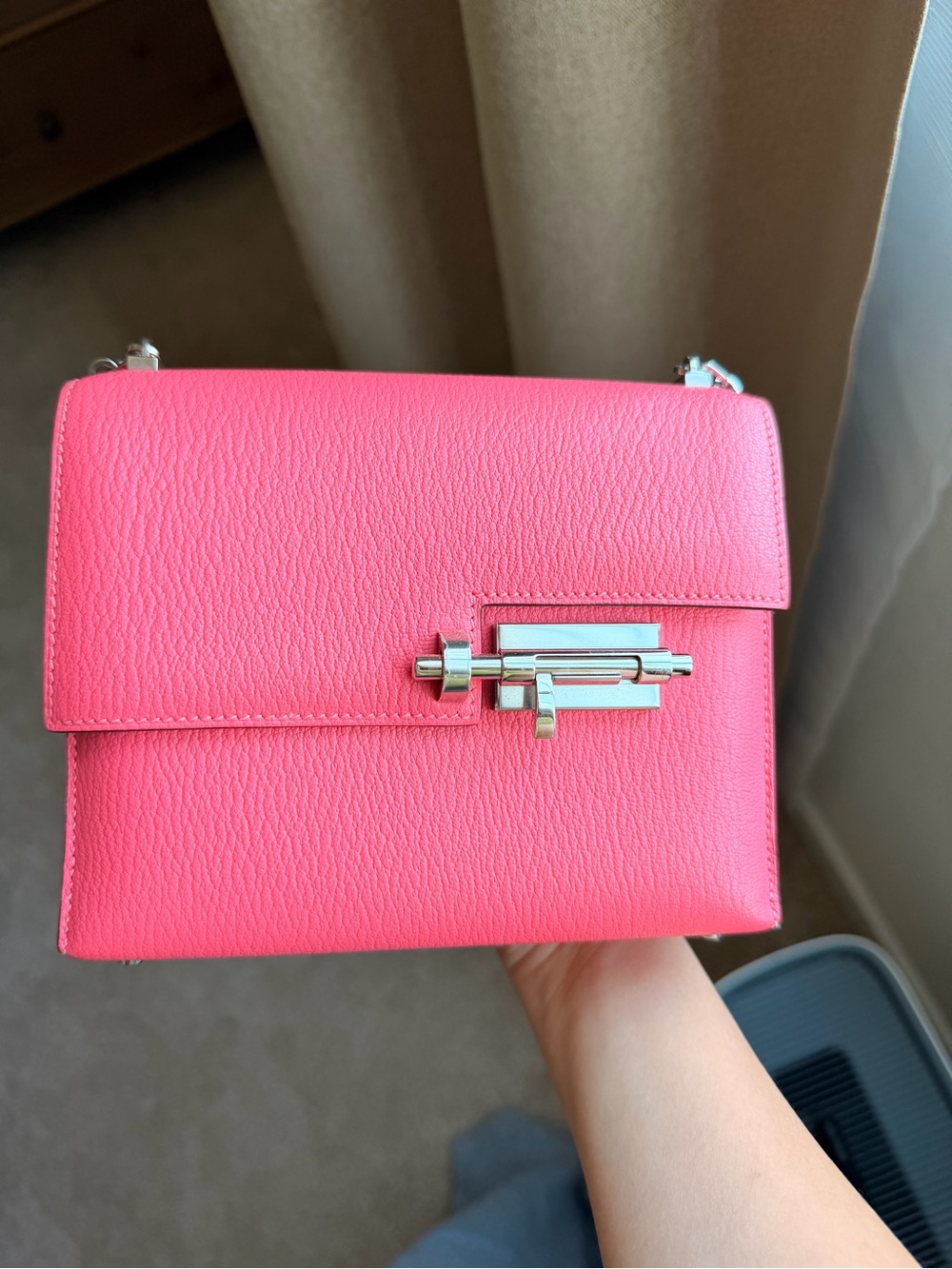 Hermes Mini Verrou Bag in PHW